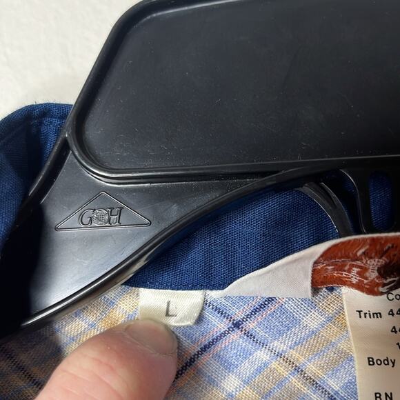 Stage West Vintage Pearl Snap size large - Picture 3 of 6